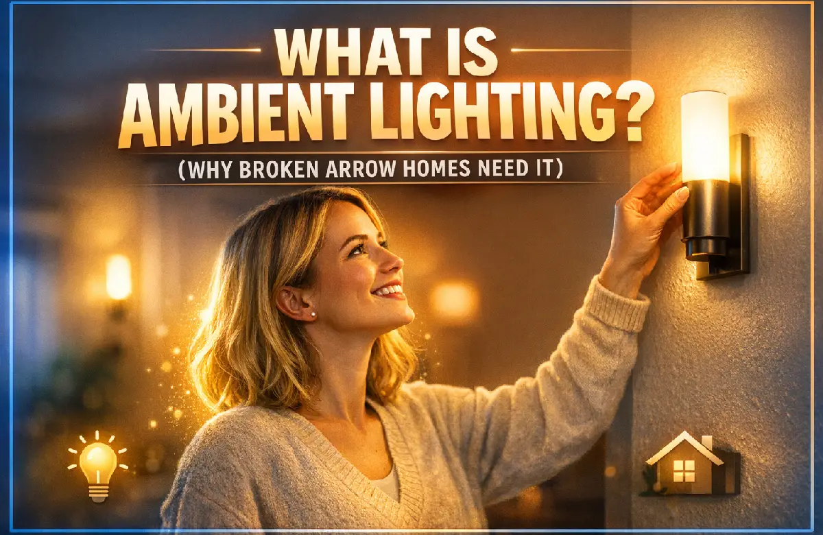 What Is Ambient Lighting (Why Broken Arrow Homes Need It)