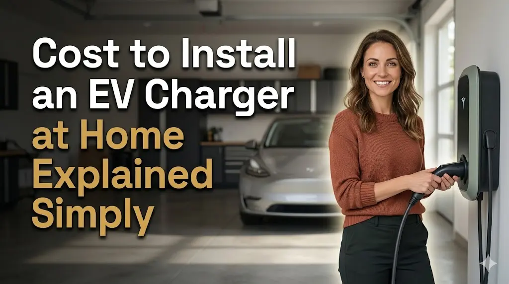 Cost to Install an EV Charger at Home Explained Simply