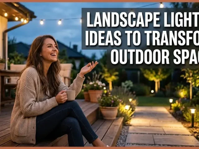 Landscape Lighting Ideas to Transform Outdoor Spaces