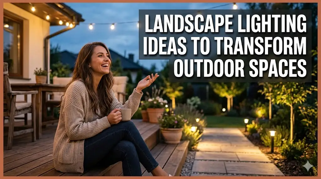 Landscape Lighting Ideas to Transform Outdoor Spaces